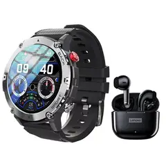 LENOVO - Toumi GT-C Reloj inteligente militar y LP40 Pro De Auriculares
