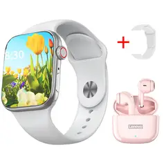 LENOVO - Audífonos LP40 Pro-Rosa y Smartwatch GT-T2 PRO-W MAX 2.3 inch