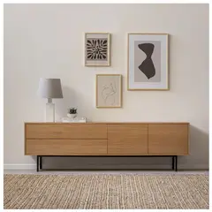 VENTITAS HOME - Mesa de Tv 77” Fiaol Roble Buralo