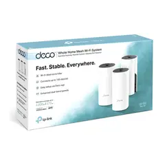 TP LINK - ACCESS POINT TP-LINK DECO M4 3 PACK V4 AC1200 DUAL BAND P/N:DECO-3PACK