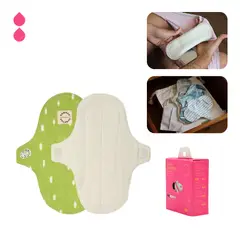 BAMBOO BALANCE - Toalla Higiénica Femenina Mini de Tela Natural