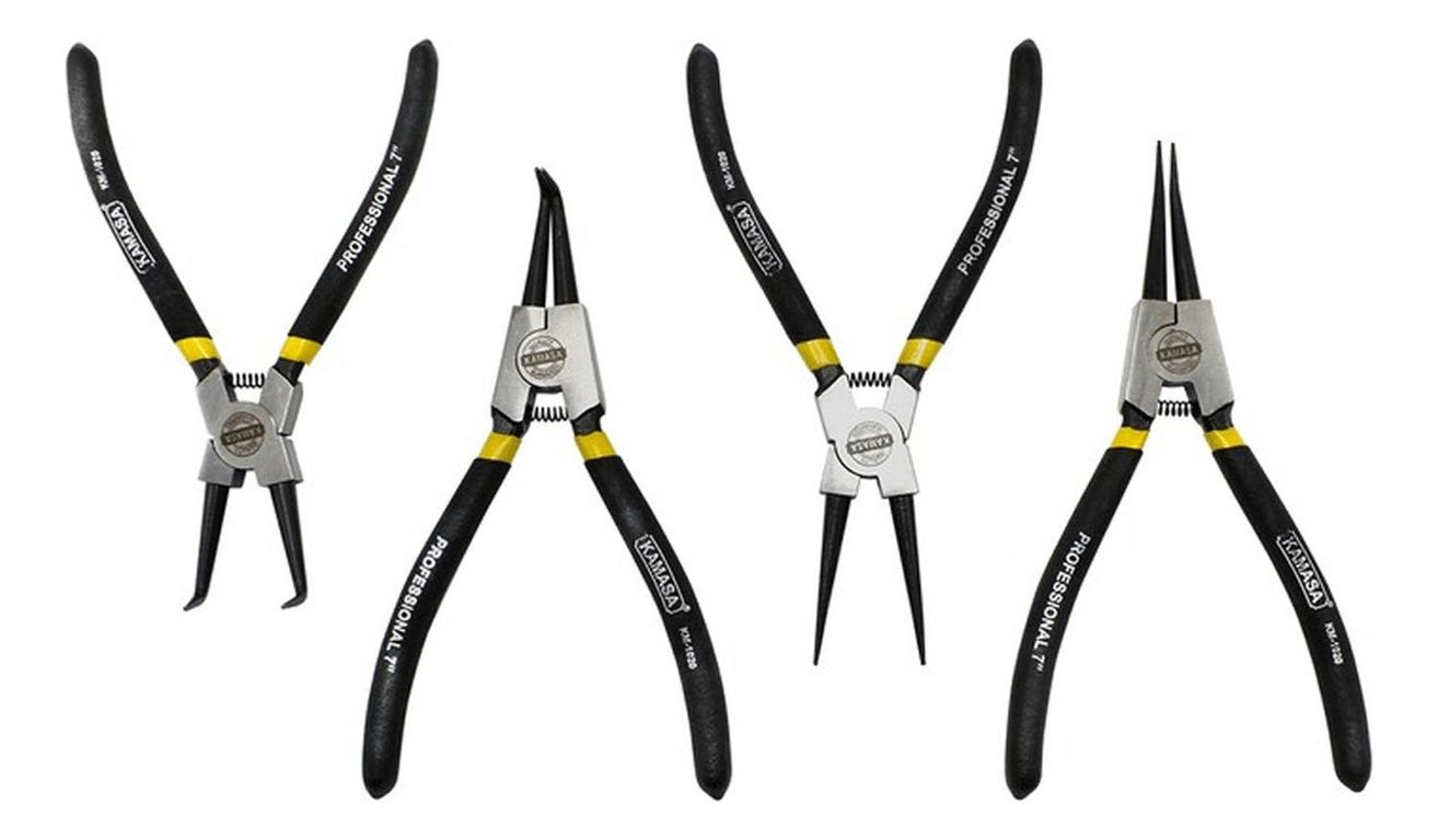 Juego Alicate Sagaseguro 4Pcs 7" KM1020