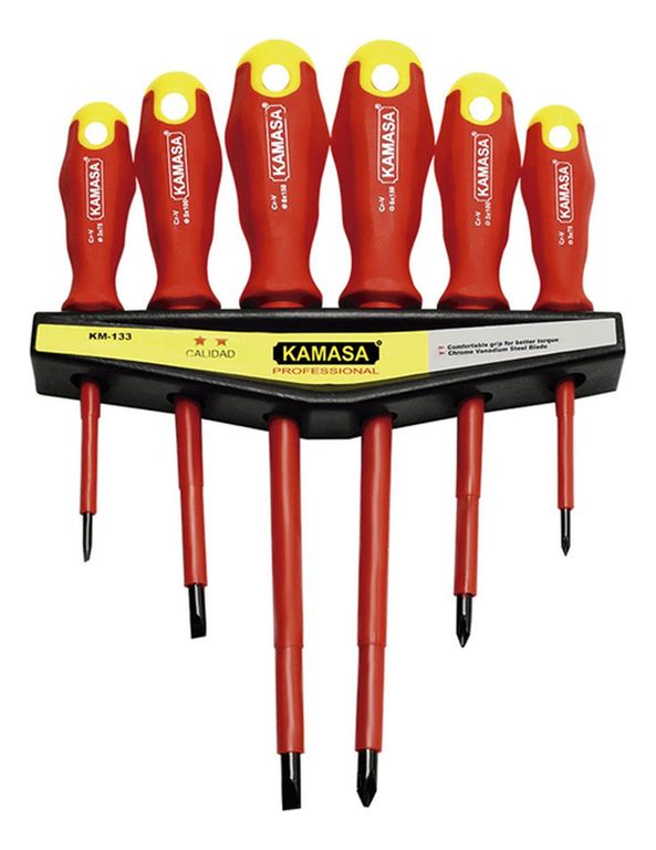 Juego Destornilladores 6Pcs KM133