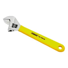KAMASA - Llave Francesa 10 M/Amarillo KM443