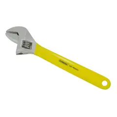 KAMASA - Llave Francesa 12 M/Amarillo KM444