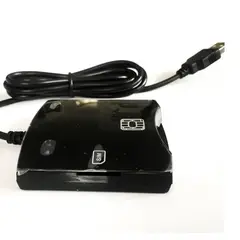 GENERICO - Lector De Dni Electrónico Smart Card Negro