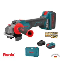 RONIX - Amoladora Angular 4-12 20V Brushless Inalámbrica 8901K