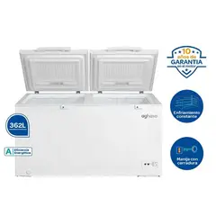 AGHASO - CONGELADORA 362LT BLANCO