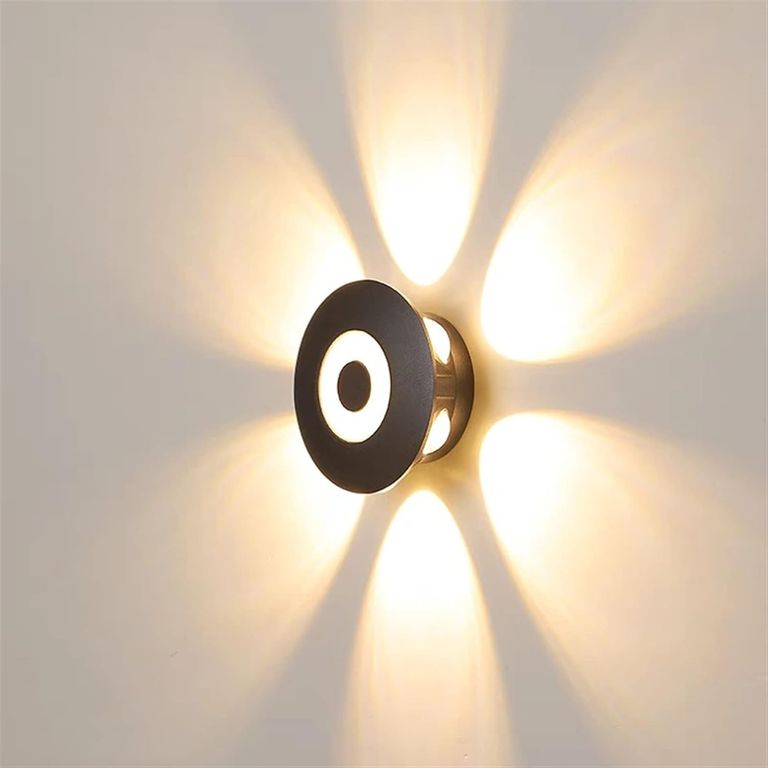 Lampara de pared Aplique Led flor 6w Luz Cálida