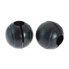 GENERICO - Grip Bola Agarre Mancuerna Gimnasio Negro