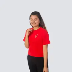 FLEIRI AND MANNER - Polo Crop Top de Algodón para Mujer BeFleiri