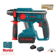 RONIX - Rotomartillo Brushless 20V 4 Ah Inalámbrico 8910K