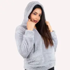 FLEIRI AND MANNER - Chompa con Capucha para Mujer Sumaq