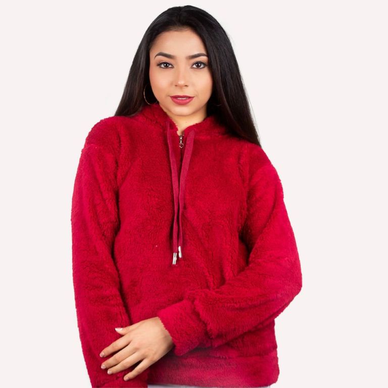 Chompa con Capucha para Mujer Sumaq