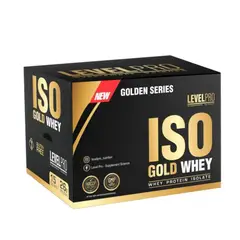 LEVEL PRO - Proteína Iso Gold Whey Caja 15 unid Chocolate