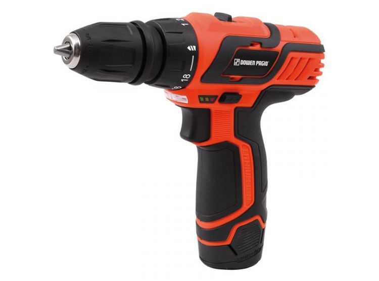 Taladro Atornillador Inalamb. 10mm 12v Dowen Pagio 9992981 - Rojo