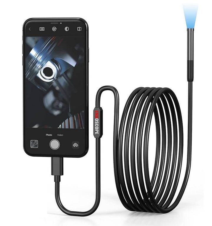 Camara Endoscopio Hd - 3 Metros Con Luz Led - Wifi Para Celular