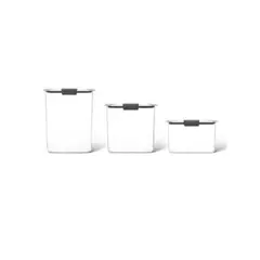 RUBBERMAID - Set Hermeticos Brilliance Pantry 3 Piezas