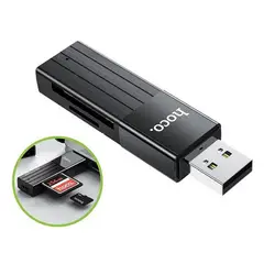 HOCO - Lector Tarjetas Memoria 5gbps M2 Sd Micro Sd A Usb 3.0