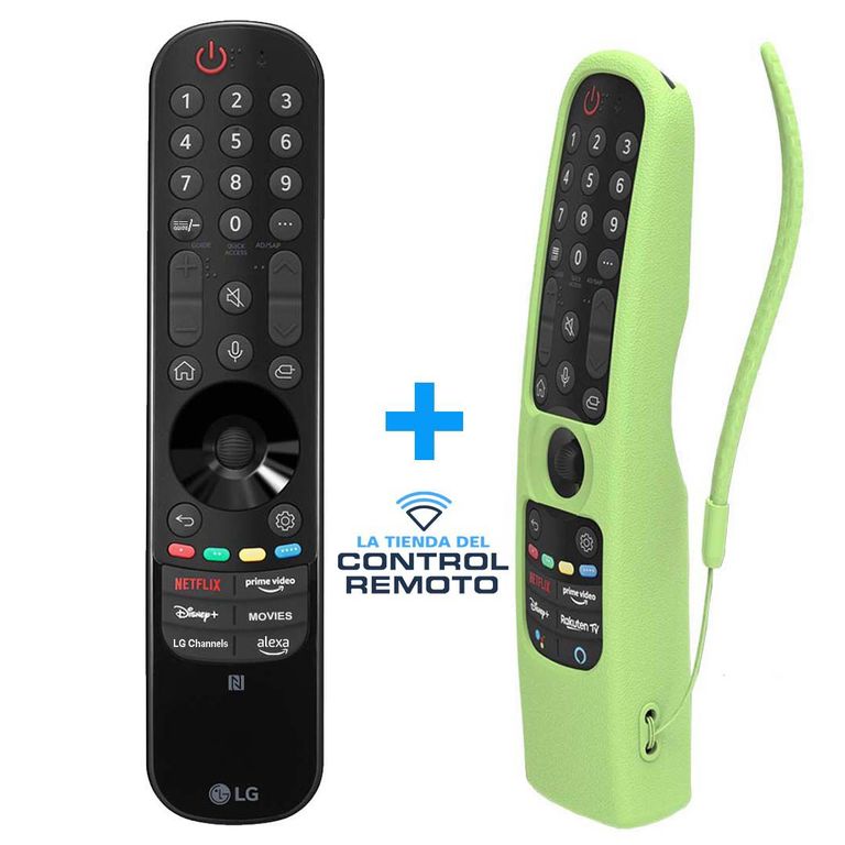 Control Magic Remote MR23GN Modelo 2023 + Funda Verde Forescente