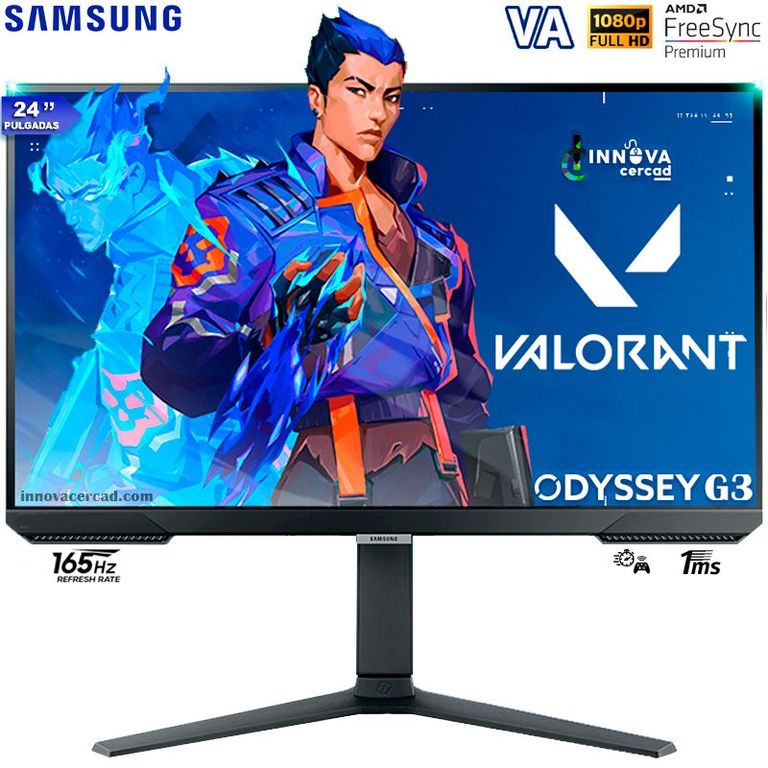 Monitor Odyssey G3 LS24AG320NLXPE 24 Full HD 144Hz 1ms