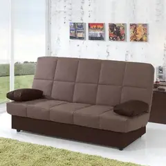 DMUEBLES - SOFA CAMA ABBY MARRON