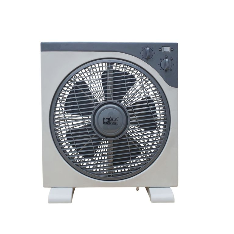 Ventilador Cuadrado de Mesa 12" 3 Velocidades con Timer