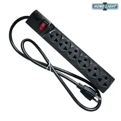 HOME LIGHT - Supresor de Pico CNegro 1mt