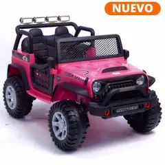 IMPORTADO MC - Camioneta a Batería 4 x 4 «IRON HORSE» con Pantalla Pink