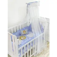 BABY MERINOS - Tul para cuna - Celeste