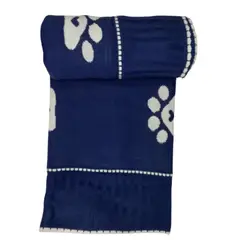 EUBEBE - Manta de hilo Azul modelo Conejo para Bebé