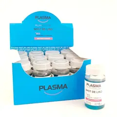 GENERICO - 12 Ampollas Tratamiento Capilar Shot De Lino Play Color Plasma 15ml