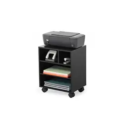 AMUEBLE - MUEBLE AUXILIAR PARA IMPRESORA LLIPA NEGRO tiendas