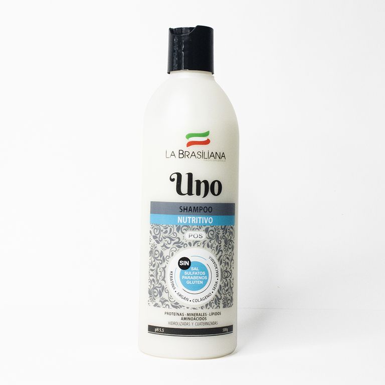 Shampoo Post Alisado Uno Nutritivo Sin Sal 500ml