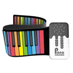 GENERICO - PIANO PLEGABLE RAINBOW INICIACION MUSICAL