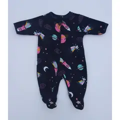 GENERICO - ENTERIZO BABYLI PIJAMA ESPACIO NIÑA MICROPOLAR BEBE
