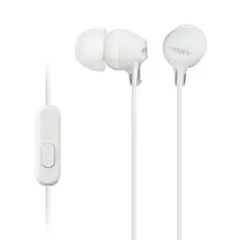 SONY - Audífonos Internos Con Micrófono MDR-EX15AP Blanco