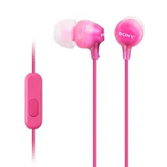 SONY - Audífonos Internos Con Micrófono MDR-EX15AP Rosa