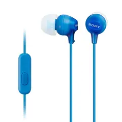 SONY - Audífonos Internos Con Micrófono MDR-EX15AP Azul