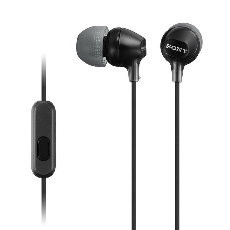 Audífonos Internos Con Micrófono MDR-EX15AP Negro