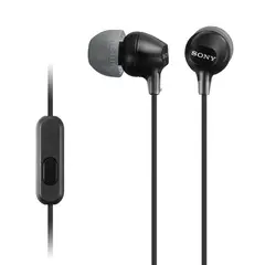SONY - Audífonos Internos Con Micrófono MDR-EX15AP Negro