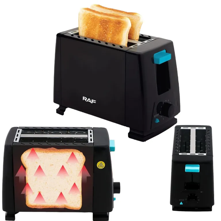 Tostadora RAF de Rebanadas de Pan en Molde 650W