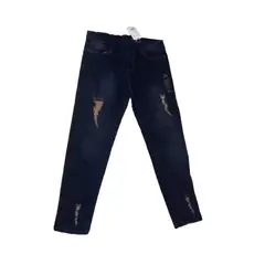 GENERICO - PANTALON JEAN RAZGADO PARA HOMBRE