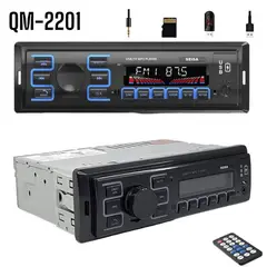 OEM - Stereo Autoradio Automotriz con Pantalla Digital LCD Control remoto