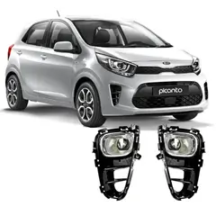 GENERICO - FAROS NEBLINEROS KIA PICANTO 2017 2018 2019 2020 2021