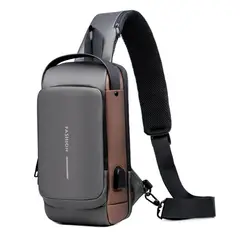 GENERICO - Bandolera de hombro perchero antirrobo Morral impermeable