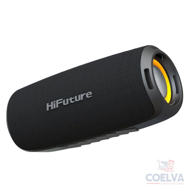 GRAVITY Parlante Bluetooth IPX7, luces Led RGB hasta 8 horas