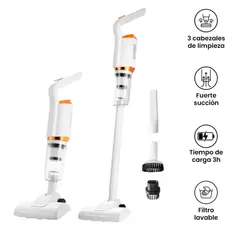 ITELSISTEM - Aspiradora Inalambrica Portatil 2 En 1 Recargable Hogar Auto Potencia