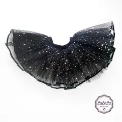 GENERICO - Tutú doble capa de ballet con brillos