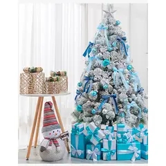 GENERICO - ARBOL / PINO DE NAVIDAD COPOSO NEVADO 2.10MTS